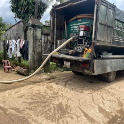 sử lý hầm cầu bồn cầu nghẹt gia lai