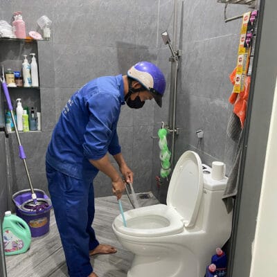 sử lý hầm cầu bồn cầu nghẹt gia lai